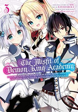 portada The Misfit of Demon King Academy 03: History's Strongest Demon King Reincarnates and Goes to School With his Descendants (The Misfit of Demon King. And Goes to School With his Descendants) (en Inglés)