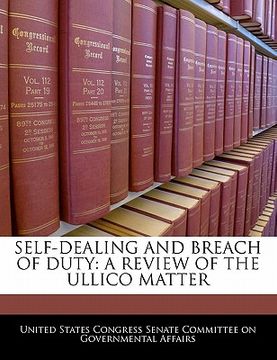 portada self-dealing and breach of duty: a review of the ullico matter (in English)