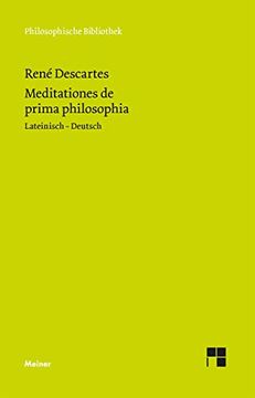 portada Meditationes de Prima Philosophia. Meditationen Über die Grundlagen der Philosophie (en Latin)