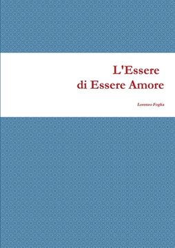 portada L'Essere Di Essere Amore (en Italiano)