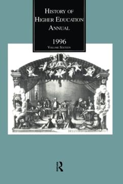 portada History of Higher Education Annual: 1996 (in English)