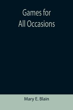 portada Games for All Occasions (en Inglés)