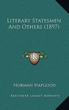 portada literary statesmen and others (1897) (en Inglés)