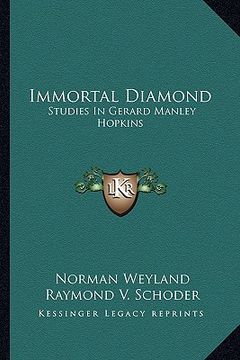 portada immortal diamond: studies in gerard manley hopkins (en Inglés)