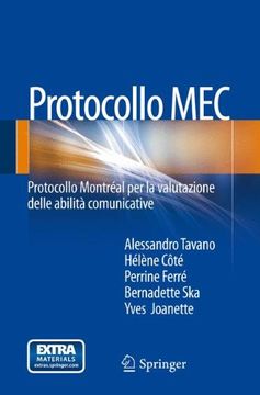 portada Protocollo Mec: Protocollo Montréal per la Valutazione Delle Abilità Comunicative (in Italian)