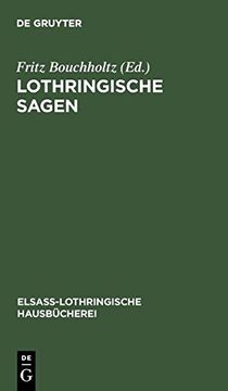 portada Lothringische Sagen (Elsa -Lothringische Hausb Cherei) 