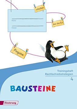 portada Bausteine Sprachbuch - Ausgabe 2014: Trainingsheft Rechtschreibstrategien 4 (en Alemán)