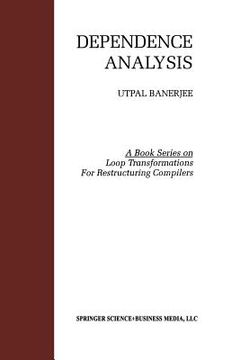portada Dependence Analysis (en Inglés)