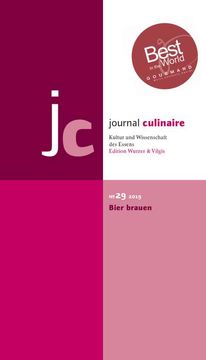portada Journal Culinaire no. 29: Bier Brauen/ "Best in the World" Gourmand World Cookbook Awards 2018 (en Alemán)