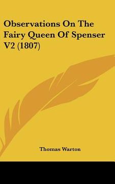 portada observations on the fairy queen of spenser v2 (1807) (en Inglés)