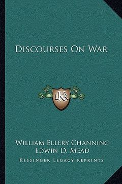 portada discourses on war (in English)