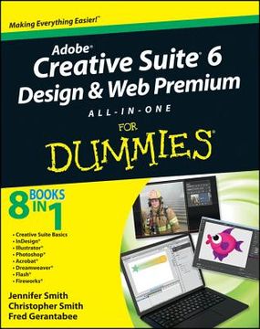 portada adobe creative suite 6 design and web premium all-in-one for dummies (en Inglés)