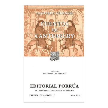 portada Cuentos de Canterbury Geoffrey Chaucer Porrua (in Spanish)