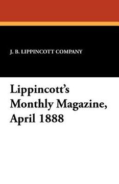 portada lippincott's monthly magazine, april 1888