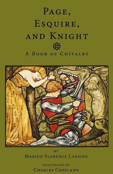portada page, esquire and knight: a book of chivalry (en Inglés)
