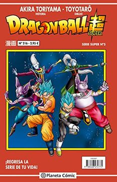 portada Dragon Ball Serie Roja nº 216 (Manga Shonen)
