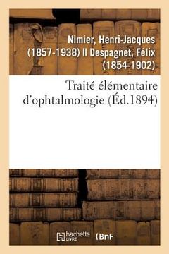 portada Traité Élémentaire d'Ophtalmologie (en Francés)