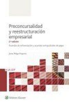 portada Preconcursalidad y reestructuración empresarial (2.ª edición): Acuerdos de refinanciación y acuerdos extrajudiciales de pagos
