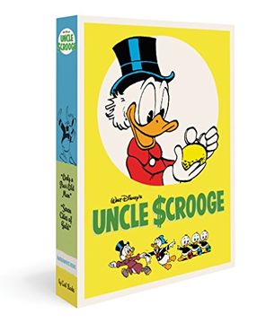 portada Walt Disney Uncle Scrooge hc box set Poor man & 07 Gold (Walt Disney's Uncle Scrooge: The Complete Carl Barks Disney Library, Volumes 12 and 14) (in English)