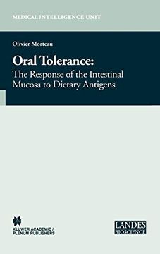 portada Oral Tolerance: Cellular and Molecular Basis, Clinical Aspects, and Therapeutic Potential (Medical Intelligence Unit) (in English)