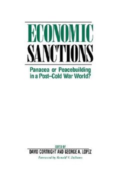 portada economic sanctions: panacea or peacebuilding in a post-cold war world? (en Inglés)