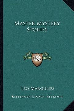 portada master mystery stories (in English)