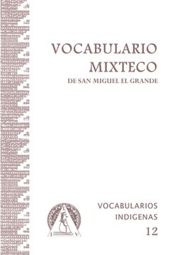 portada Vocabulario Mixteco de San Miguel el Grande