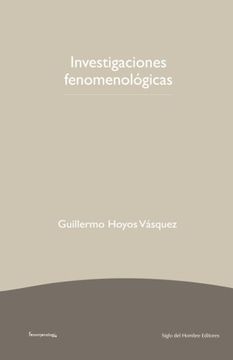 portada Investigaciones Fenomenologicas