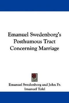 portada emanuel swedenborg's posthumous tract concerning marriage (in English)