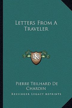 portada letters from a traveler