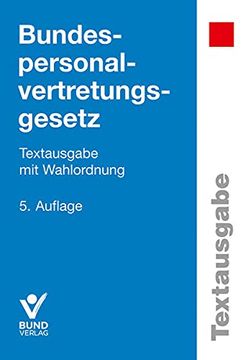 portada Bundespersonalvertretungsgesetz (en Alemán)