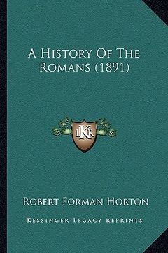 portada a history of the romans (1891) (en Inglés)