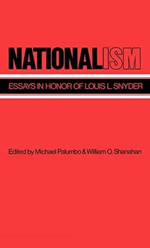 portada Nationalism: Essays in Honor of Louis l. Snyder (en Inglés)
