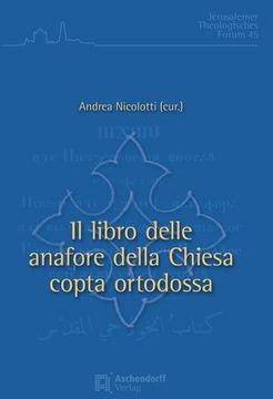portada Il Libro Delle Anafore Della Chiesa Copta Ortodossa (en Alemán)