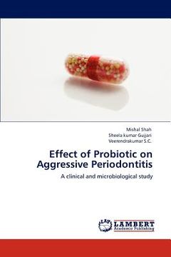 portada effect of probiotic on aggressive periodontitis (en Inglés)