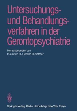 portada Untersuchungs- und Behandlungsverfahren in der Gerontopsychiatrie