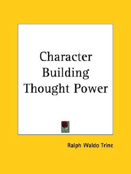 portada character building thought power (en Inglés)