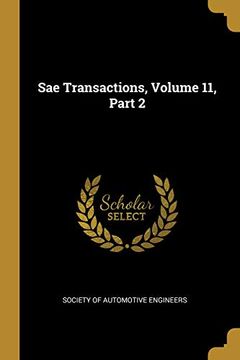 portada Sae Transactions, Volume 11, Part 2 (en Inglés)