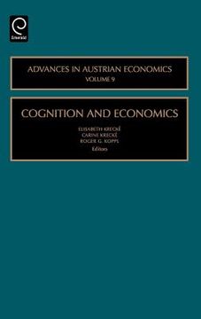 portada cognition and economics (en Inglés)