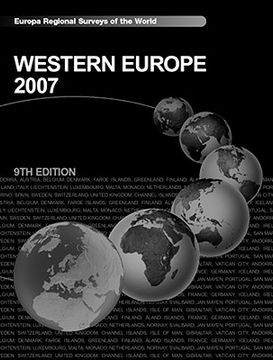 portada the europa regional surveys of the world 2007 9v set (en Inglés)