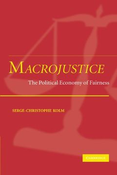 portada Macrojustice Paperback (en Inglés)