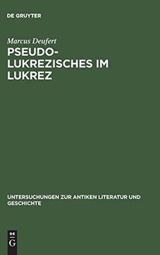 portada Pseudo-Lukrezisches im Lukrez 