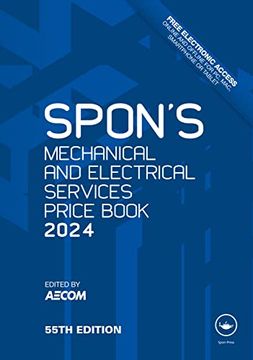 portada Spon's Mechanical and Electrical Services Price Book 2024 (Spon's Price Books) (en Inglés)