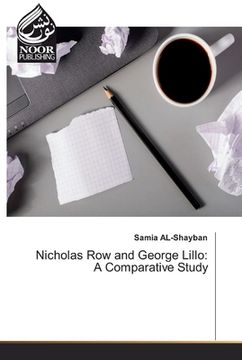 portada Nicholas Row and George Lillo: A Comparative Study (en Inglés)