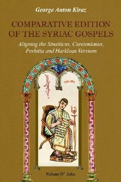 portada comparative edition of the syriac gospels