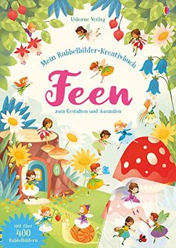 portada Mein Rubbelbilder-Kreativbuch: Feen: Zum Gestalten und Ausmalen (en Alemán)