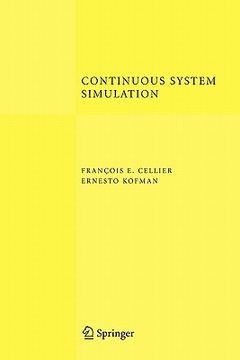 portada continuous system simulation (en Inglés)