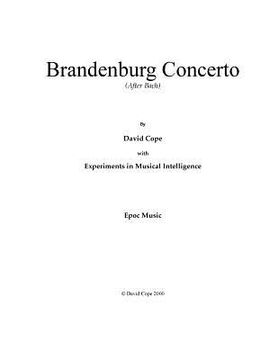portada Brandenburg Concerto: After Bach (en Inglés)