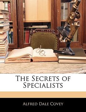 portada the secrets of specialists