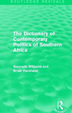 portada The Dictionary of Contemporary Politics of Southern Africa (en Inglés)